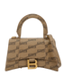 XS Hourglass, &pound;850, Handbags, Brown, Leather, Front view